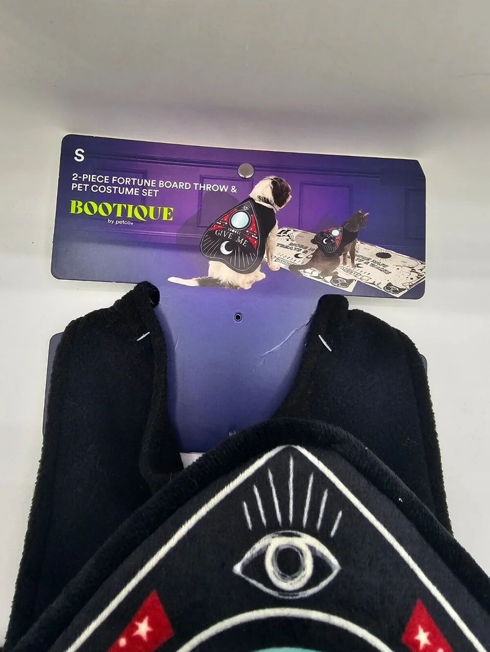 Bootique Fortune Board 2-Piece Pet Halloween Costume Dog Sz S NEW